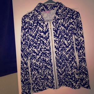 Lilly Pulitzer zip up jacket